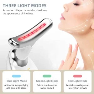 Rechargeable 3-in-1 Facial and Neck Massager