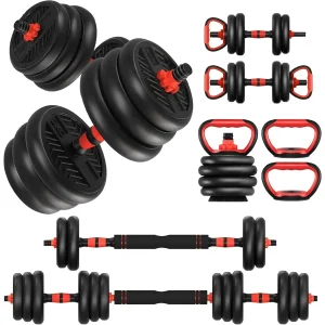 Adjustable Dumbbells,30lbs  Barbell/Kettlebells