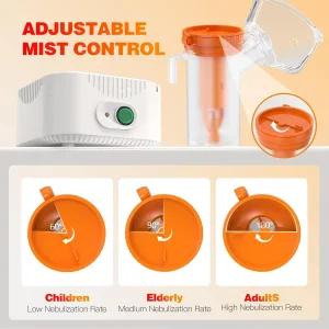 Compressor Nebulizer Oxygen Inhalation Device Mini