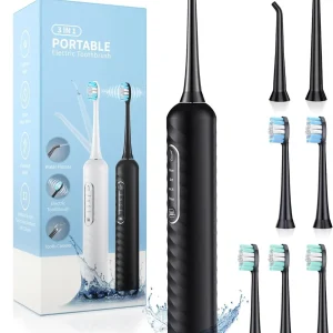 Electric Toothbrush with Water Flosser